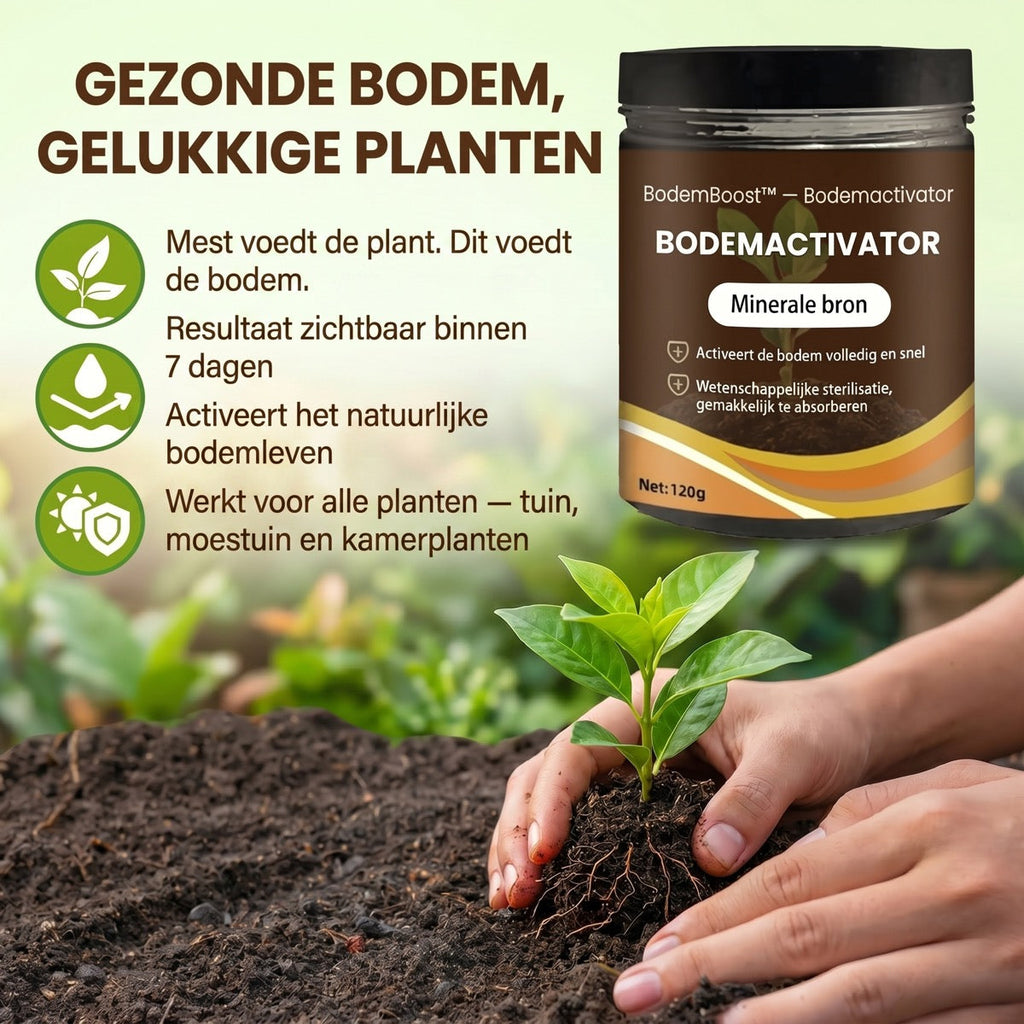 BodemBoost™ — Breng Je Bodem Terug Tot Leven