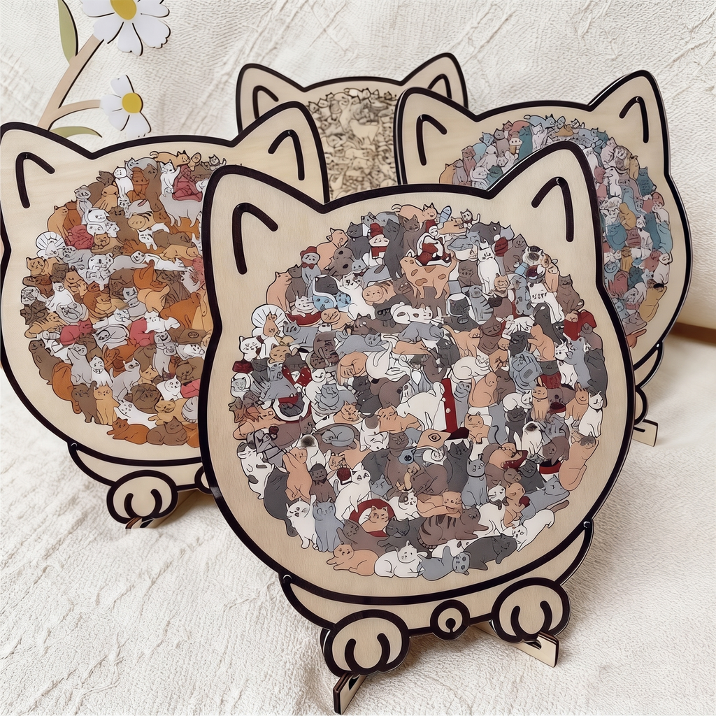 135-delige Katten Puzzel
