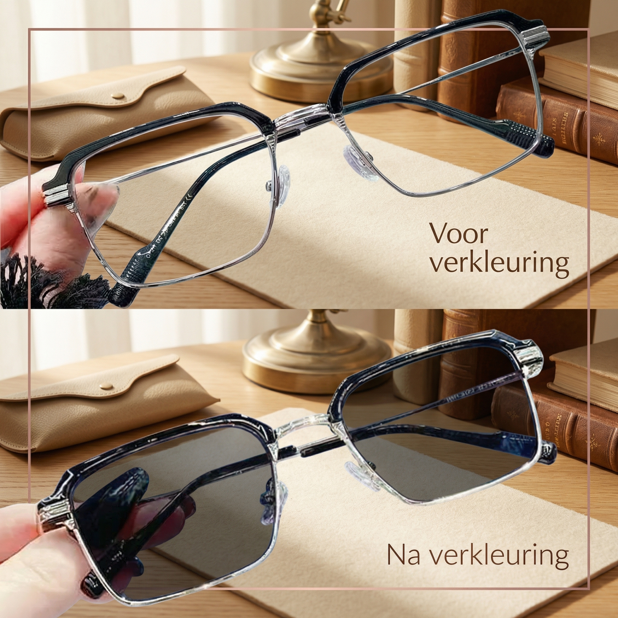 ClearView™ Randloze Smart Zoom Leesbril met Blauwlichtfilter