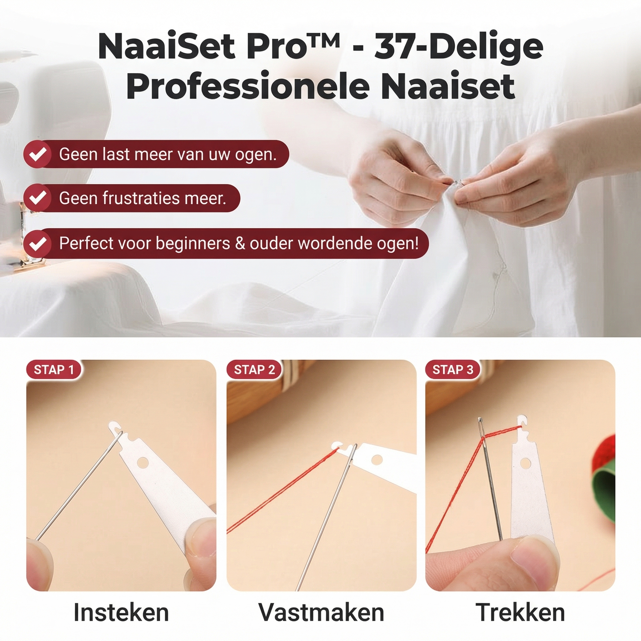 37-Delige Professionele Naaiset