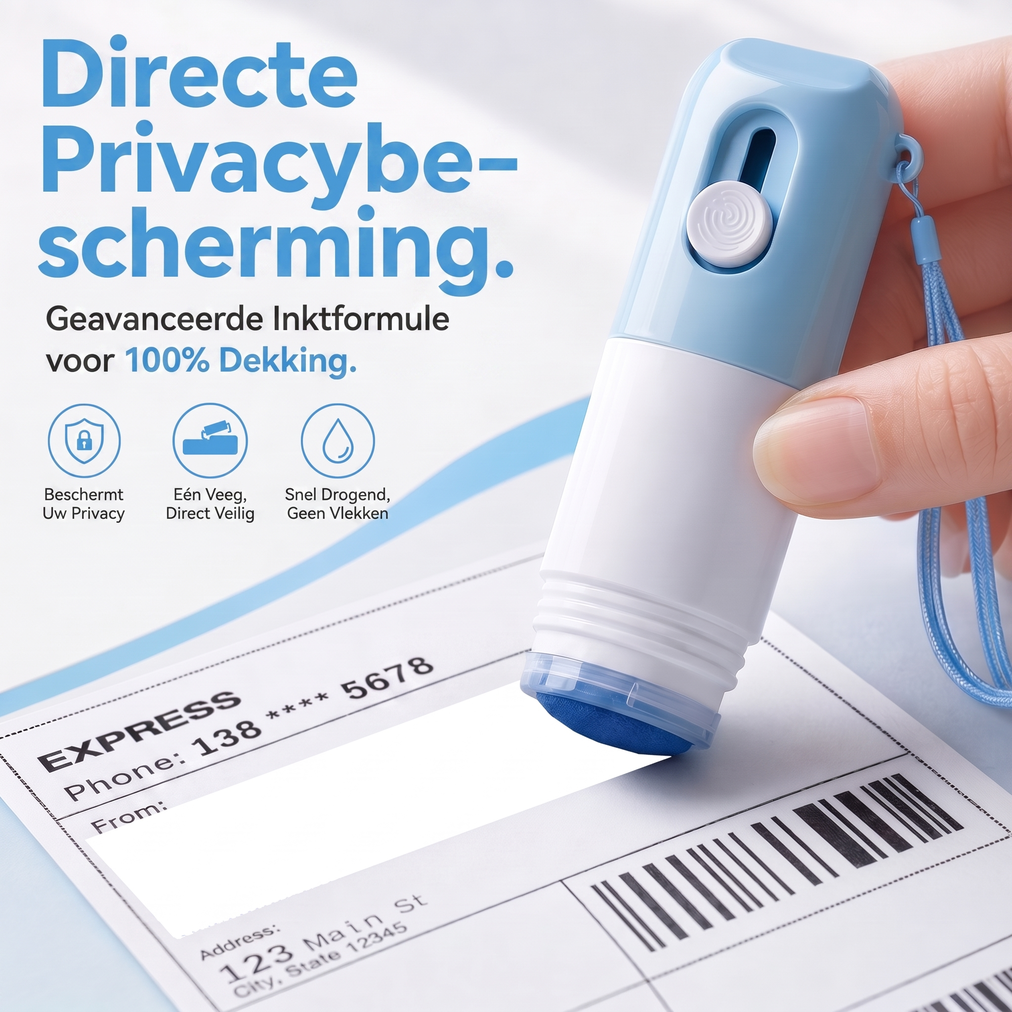 Privacy Roller Correctievloeistof met Doosopener
