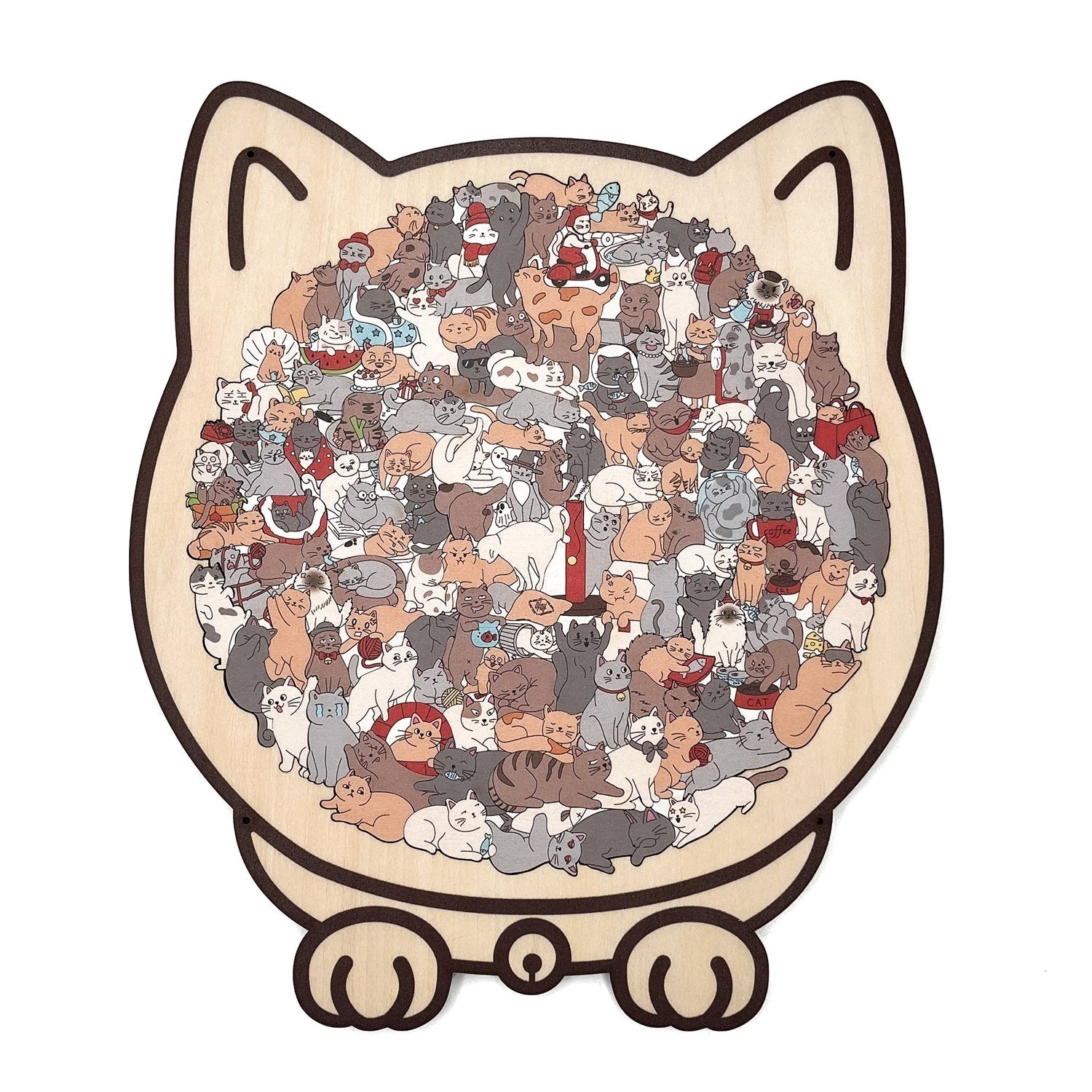 135-delige Katten Puzzel
