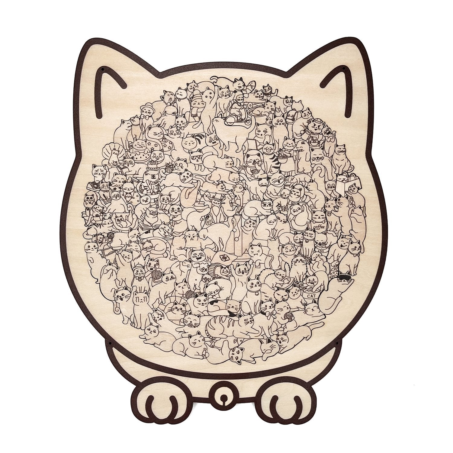 135-delige Katten Puzzel