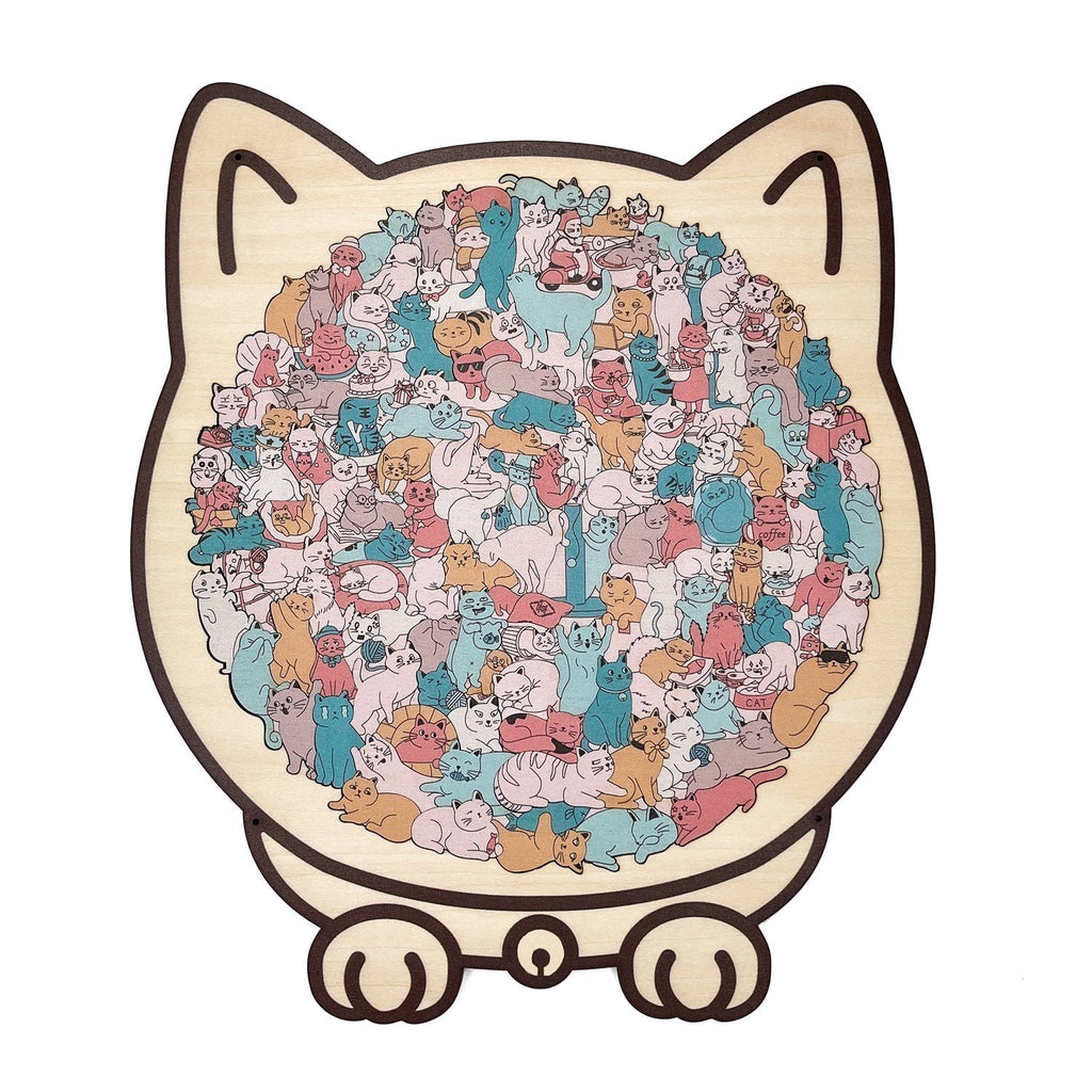 135-delige Katten Puzzel