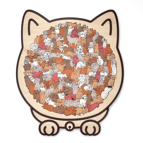 135-delige Katten Puzzel